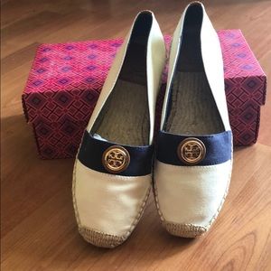 Tory Burch  color block  Espadrille flats